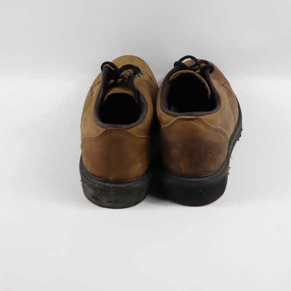 Vtg New Carolina Mens EE Leather Work Shoes Brown main image 4